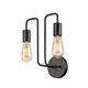 image 1 of Gilbert Wall Lamp Black, 2 Light, E27