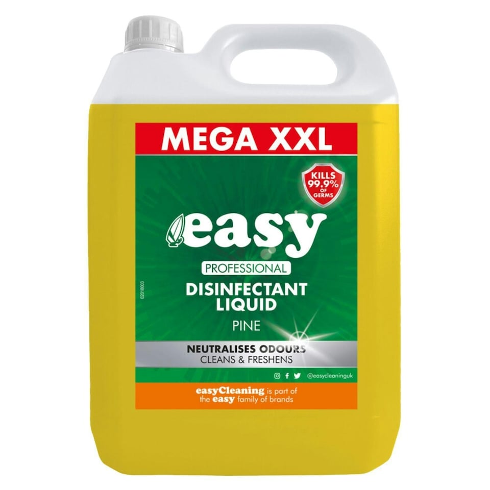 image 1 of Easy Professional Disinfectant Liquid Pine Neutralises Odours Cleans Freshens 5L