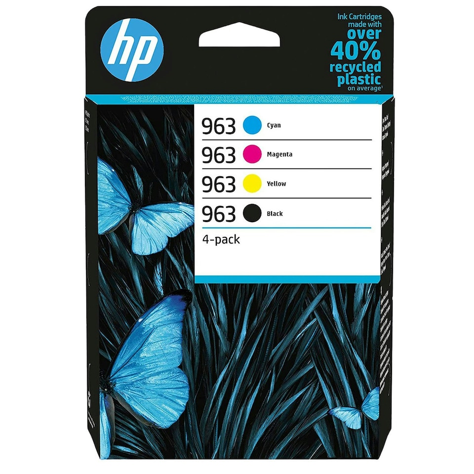 image 1 of HP 963 Black Cyan Magenta Yellow Ink Cartridge