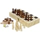 image 3 of The Magic Toy Shop 3-in-1 Chess Draughts Backgammon Compendium Wooden Board Game Set