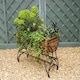 image 2 of Regal 750 Planter - Solid Steel - L30 x W76 x H76 cm - Black Brown