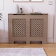 image 2 of Vida Designs Oxford Radiator Cover MDF Cabinet, Unfinished, 111cm