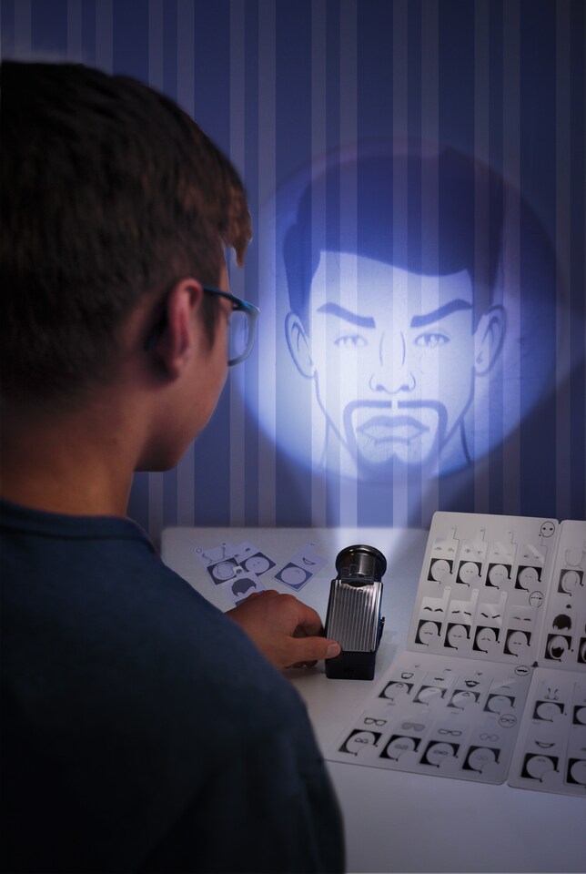image 1 of KidzLabs - Spy Science - Identikit Projector