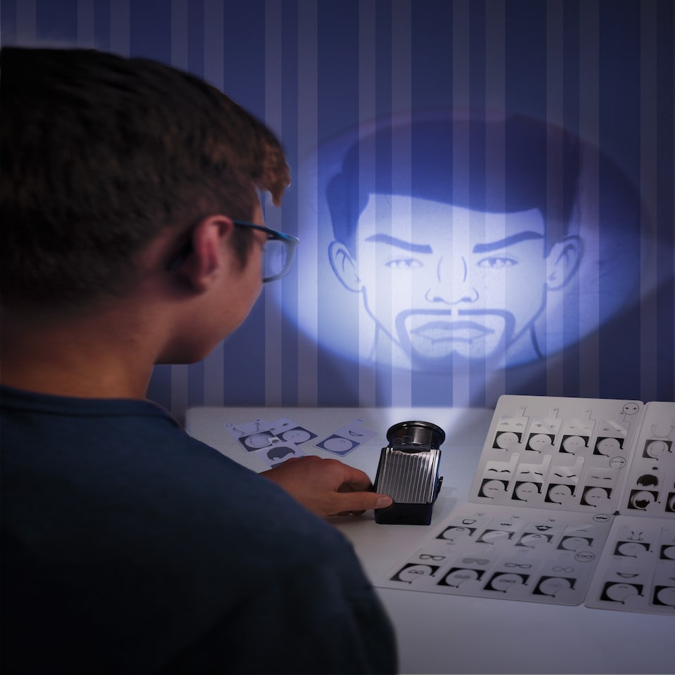image 1 of KidzLabs - Spy Science - Identikit Projector