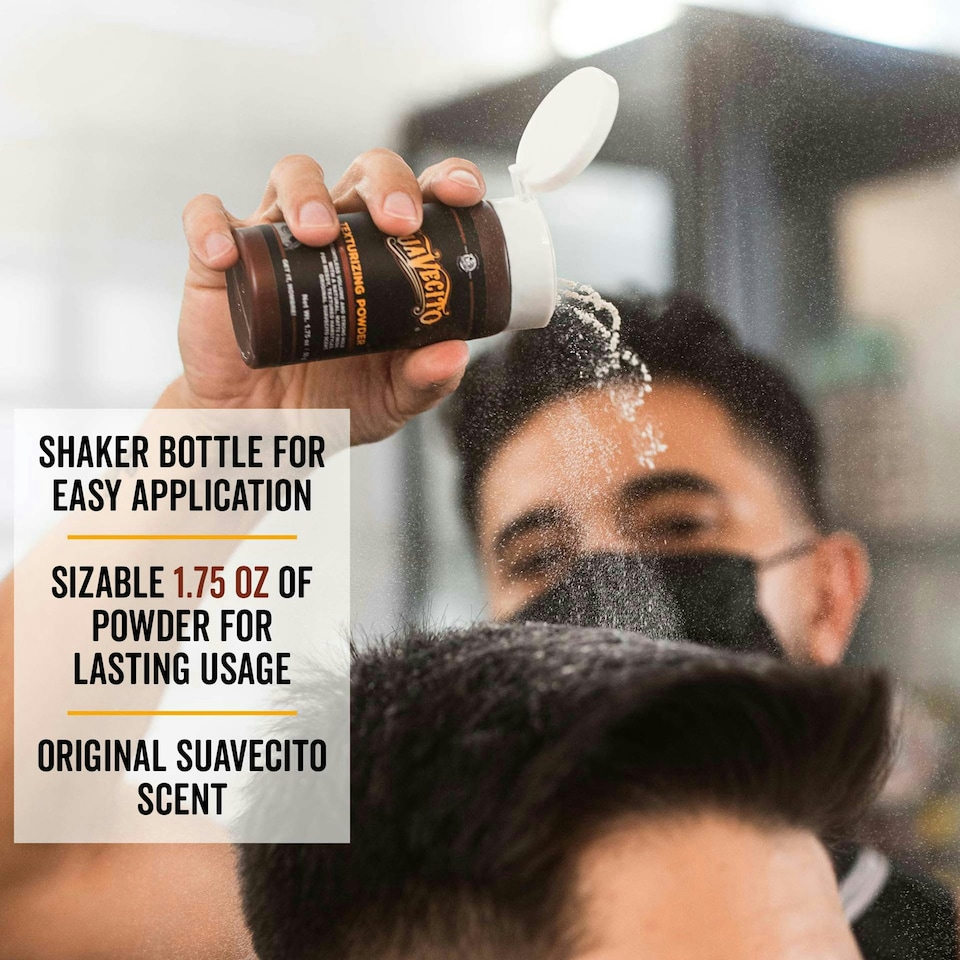image 1 of Suavecito Texturising Powder: Volume with Matte Finish, 1.75oz