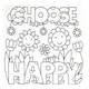 image 8 of Book of 18 100x100mm Colour Your Own Mindfulness Flash Cards by World of Colour