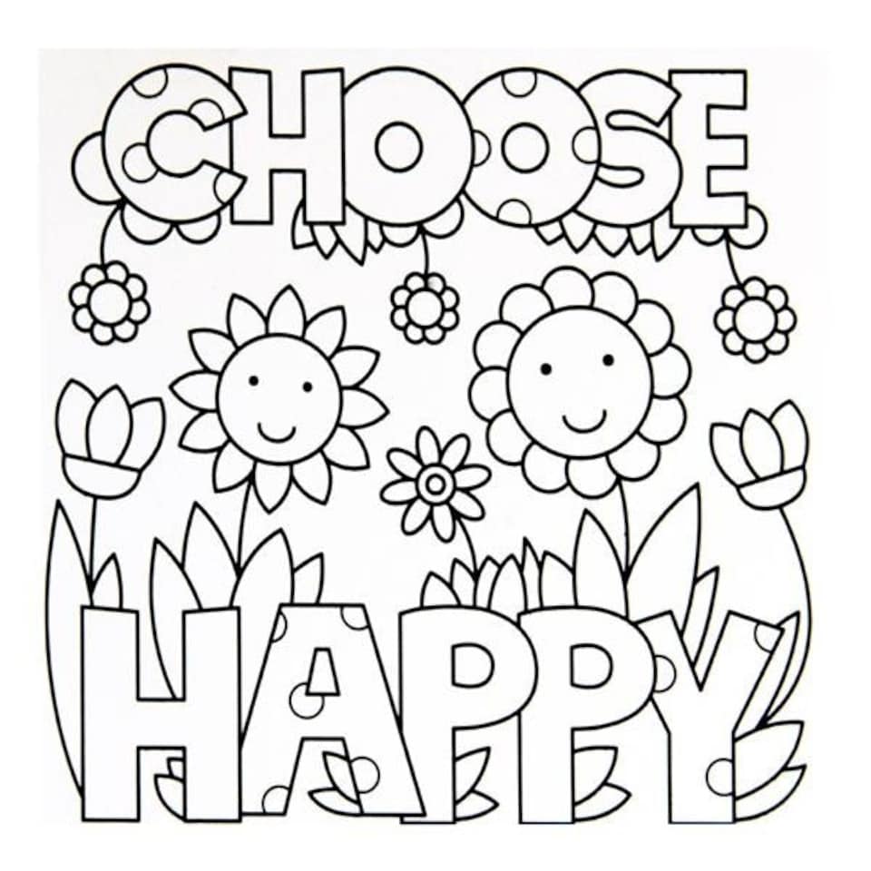 image 1 of Book of 18 100x100mm Colour Your Own Mindfulness Flash Cards by World of Colour
