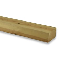 PACK OF 15 (Total 15 Units) - 100mm x 150mm (6" x 4") Sawn Timber Carcassing Wood Softwood Timber - 3.6m Length