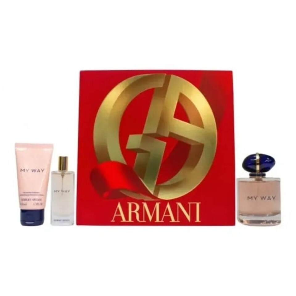 Giorgio Armani My Way Gift Set 50ml EDP + 50ml Body Lotion + 50ml Shower Gel