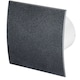 image 1 of 100mm Humidity Sensor Extractor Fan Graphite Structure Front Panel ESCUDO Wall Ceiling Ventilation