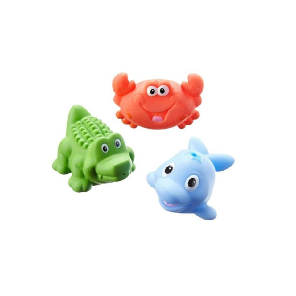 image 1 of Nuby Bath Sea Squirters 3 Pack