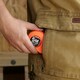 image 4 of Tape Measure Dekton Hi-vis Auto Lock Soft Grip Imperial Metric Scale 5m Class 2