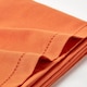 image 7 of Homescapes Burnt Orange Cotton Square Tablecloth - 137 x 137 cm Orange