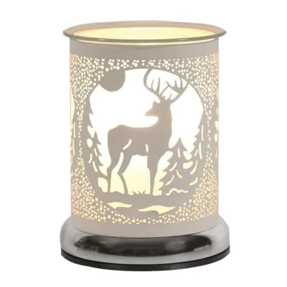 image 1 of Aroma Electric Touch Wax Melter 17cm White - Stag | White | 1