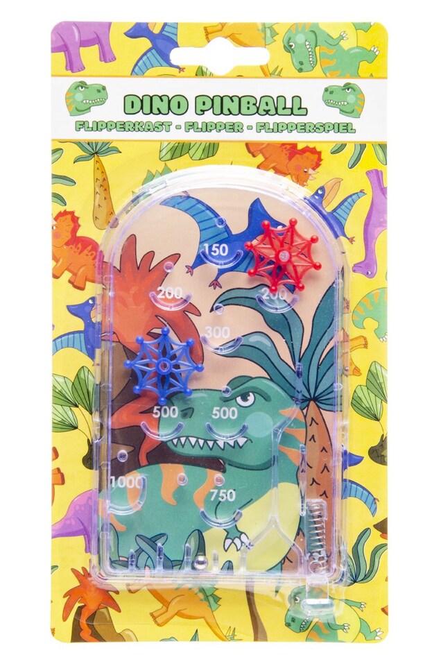 Pack of 6 Dinosaur Theme Pinball Games