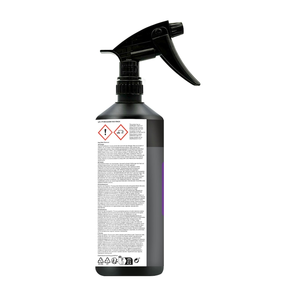 image 1 of Jenolite Wipe Clean Rust Stain Remover Spray - 5l