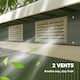 image 8 of Outsunny 9 x 4FT Metal Garden Storage Shed w/ 2 Door, Light Green