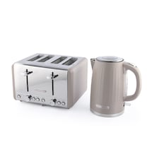 Hamilton Beach Harmony Kettle & Toaster Set - Cappuccino
