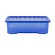 image 1 of Wham Crystal 5 x 32L Stackable Plastic Storage Boxes with Lids Clear