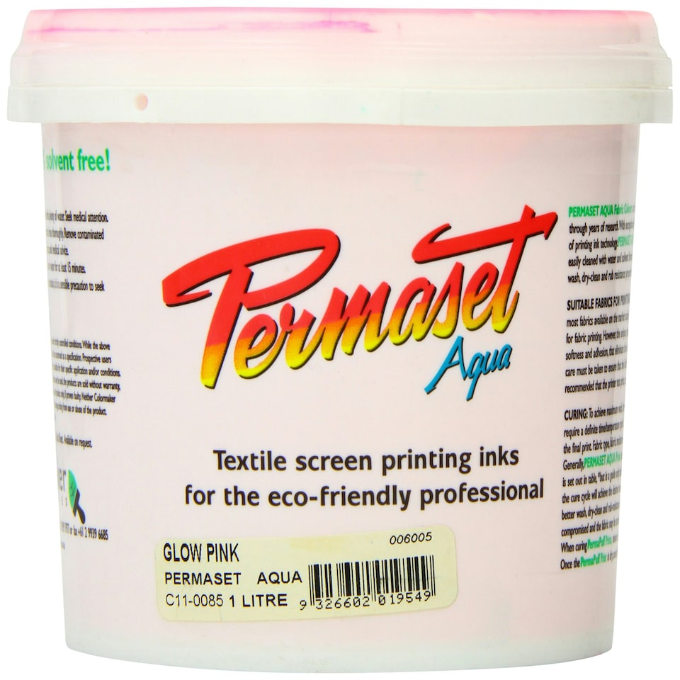 PERMASET AQUA GLOW 1 Litre PINK Multi