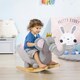 image 2 of HOMCOM Baby Rocking Horse Elephant Rocking Chair Rocker Toy, for 18-36 Months