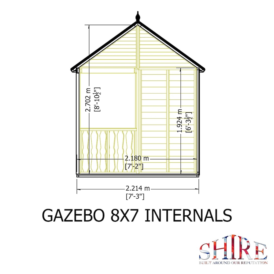 image 1 of Gazebo 8x7