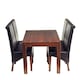 image 3 of Poko Dark Mango Dining Table Small 4ft (120cm)