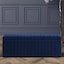 Sapphire Blue Plush Velvet