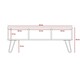 image 6 of Core Products Vegas, Coffee Table H40cm x W101.1cm x D45cm Brown