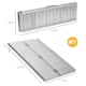 image 3 of HOMCOM 4ft Aluminium Folding Wheelchair Ramp Equipment Mobility Suitcase