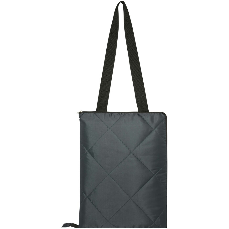 image 1 of Clary Recycled Polyester Picnic Blanket - Grey - One Size