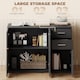 image 3 of HOMCOM Modern Sideboard Kitchen Storage Cabinet