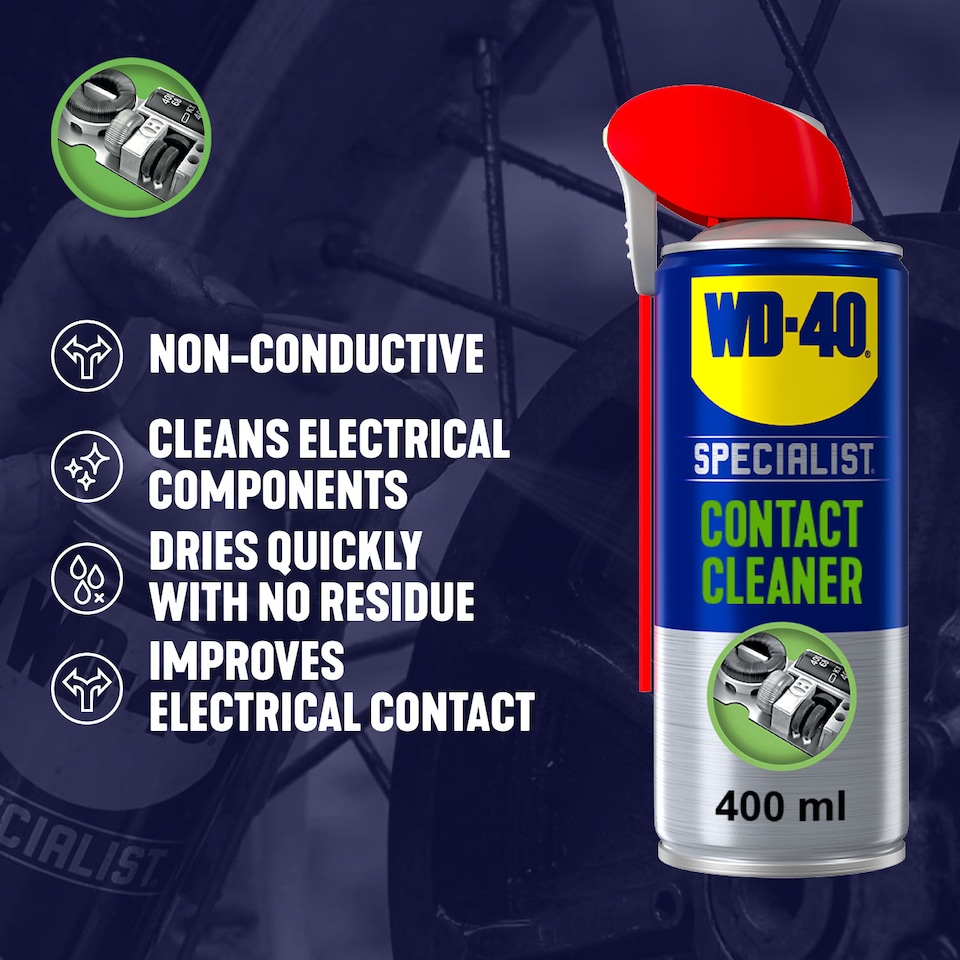 image 1 of WD-40 Specialist Contact Cleaner - For Electronics 400ml, 3 Pack