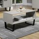 image 3 of Core Products Texas, Open Coffee Table H46.6cm x W91cm x D45cm Grey