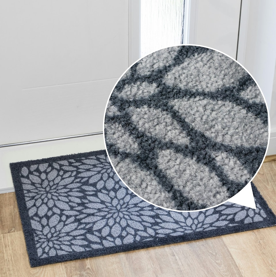 image 1 of JVL Mega Doormat and Runner - Flowers
