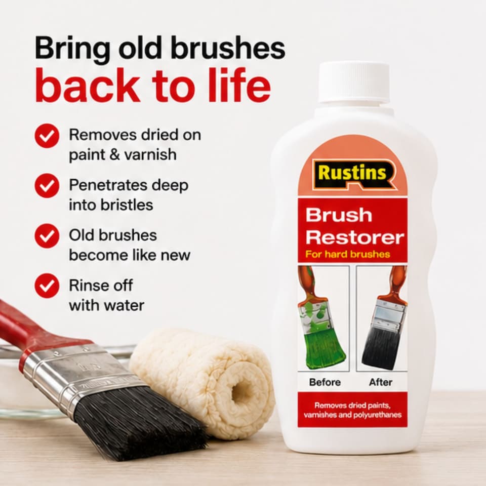 image 1 of Rustins Brush Restorer 300Ml