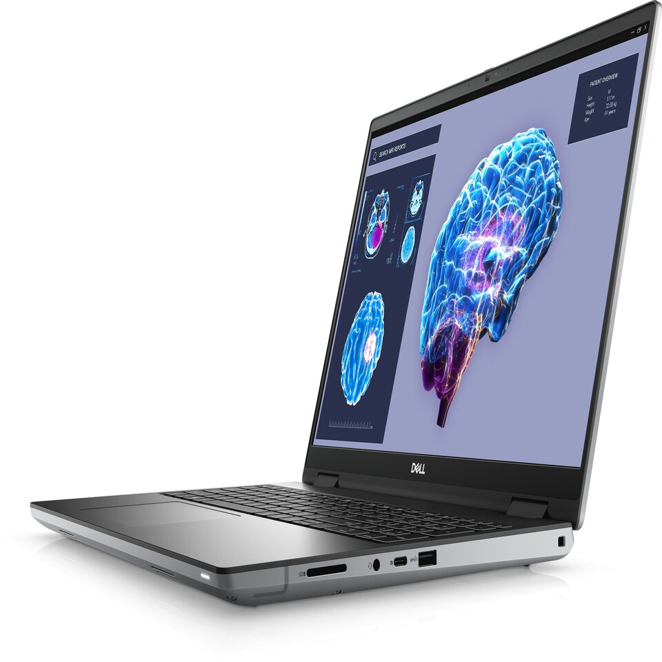 image 1 of DELL Precision 7680, Intel Core i7, 40.6 cm (16 ), 1920 x 1200 pixels, 32 GB, 1 TB, Windows 11 Pro