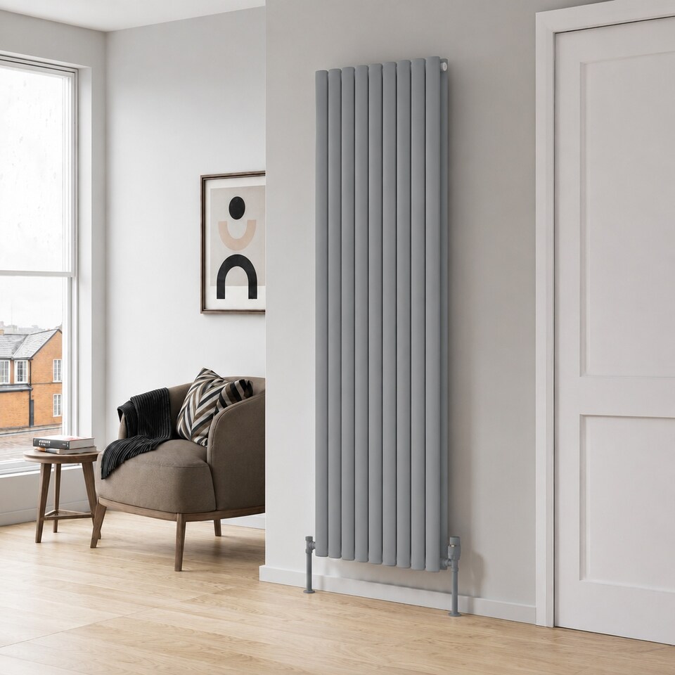 image 1 of INNOV8 COATINGS Heat Resistant Radiator Spray Paint 400ml - Satin Finish - Balmoral Grey - No Primer Required