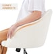 image 4 of Yaheetech Soft Height Adjustable 360° Swivel Computer Chair