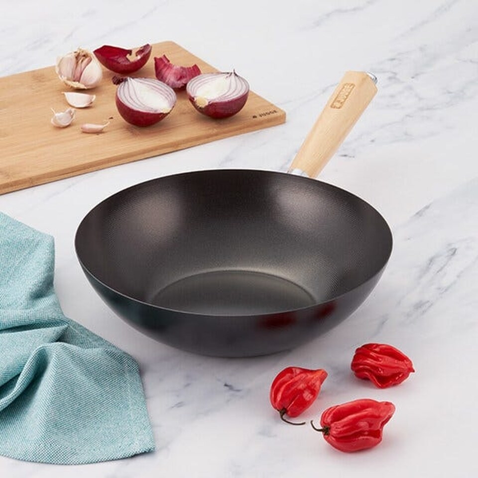 image 1 of Judge Essentials 26cm Non Stick Stir Fry Wok