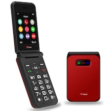 TTfone TT760 Red Flip 4G Mobile Phone - EE Pay as you go
