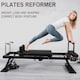 image 8 of Gr8 Home Pilates Reformer Stretch Machine Folding Home Gym Equipment Body Sculpting Board