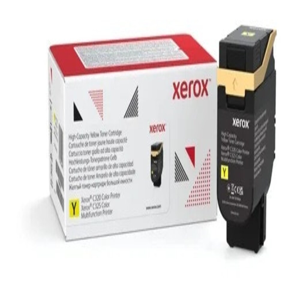 Xerox C320 / C325 Yellow High Capacity Toner Cartridge 5.5K - 006R04830 N/A