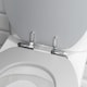 image 7 of Harbour Housewares Wooden Soft Close Toilet Seat - Grey | Grey | Grey