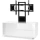 image 4 of Centurion Supports Gallus Ultra Gloss White with 2-White Drawers and White Door 32"-55" LED/LCD/Plasma Cabinet TV Stand with Mounting Arm