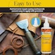 image 5 of Fiebing's Leathercraft Cement - Professional Adhesive for Leather Bonding 4oz | Clear