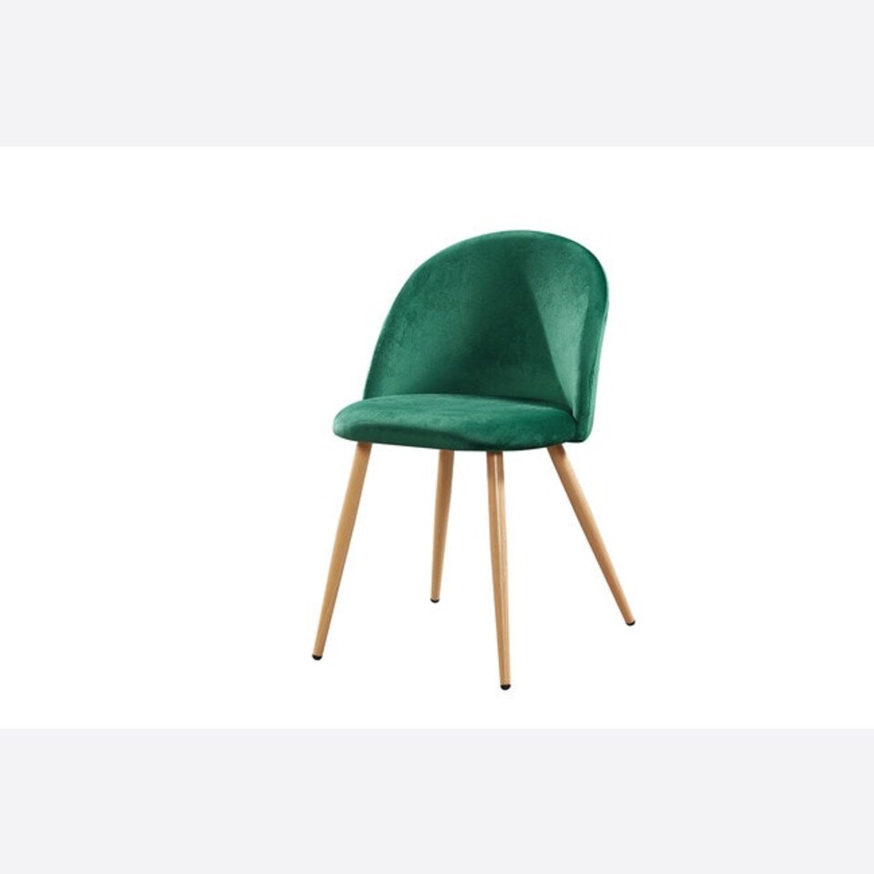 image 1 of Vasey Chairs Green (Pk 2) Green