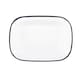 image 4 of Argon Tableware White Enamel Pie Dishes - 20cm - Navy - Pack of 2