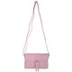 image 4 of Premium Soft Genuine Leather Cross Body Shoulder Bag, Tassel Detail Pink | Blush