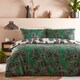 image 1 of Furn Wildcat Reversible Duvet Cover Set | Green | Jungle Green | King | 1